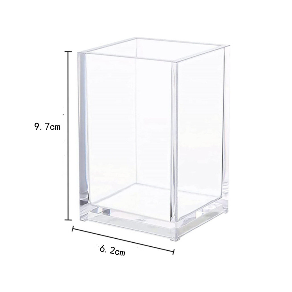 美容院化妆刷收纳盒眉笔刷子面膜刷收纳桶推车收纳筒透明亚克力,淘宝优惠券,粉丝福利购,淘宝优惠卷