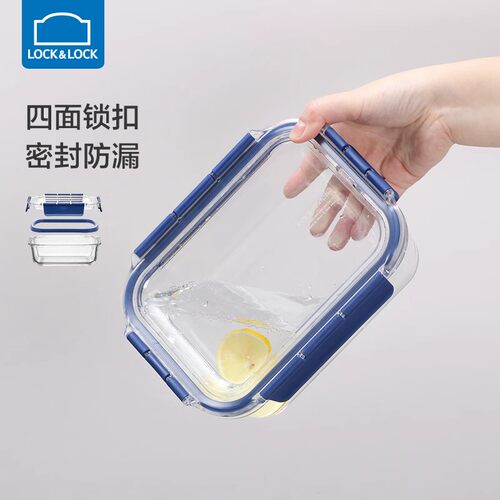 乐扣乐扣LBG系列玻璃保鲜盒微波炉饭便当盒盖子带硅胶密封圈配件 - 图2