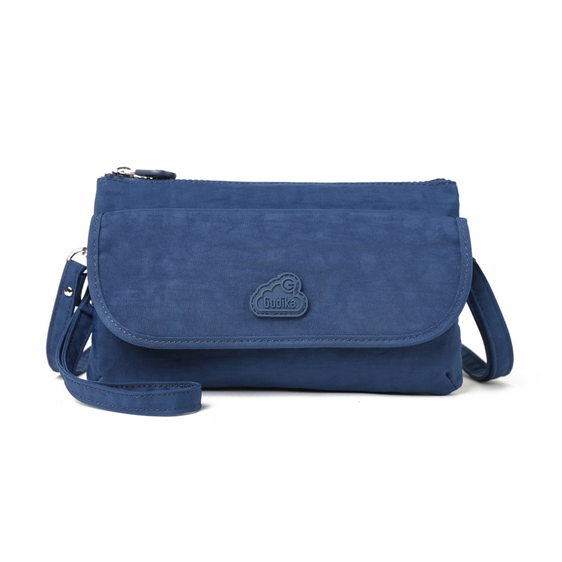 Gudika多隔层手机包横款方形休闲小方包拉链多口袋尼龙布女手抓包,淘宝优惠券,粉丝福利购,淘宝优惠卷