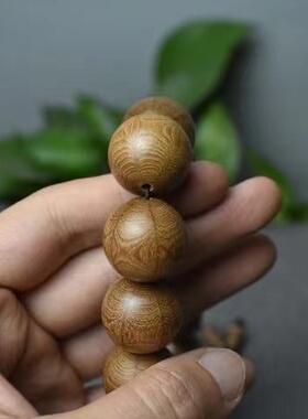 六道木手串手持念珠老料檀香佛珠降龙木九道木20mm车挂19颗手链子