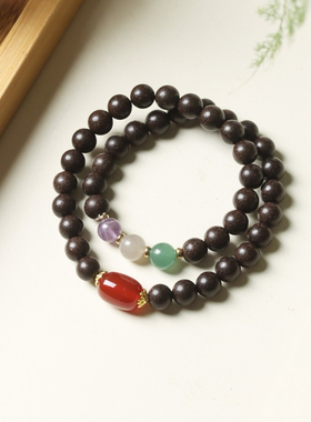 黑龙涎香合香珠手串中草药香