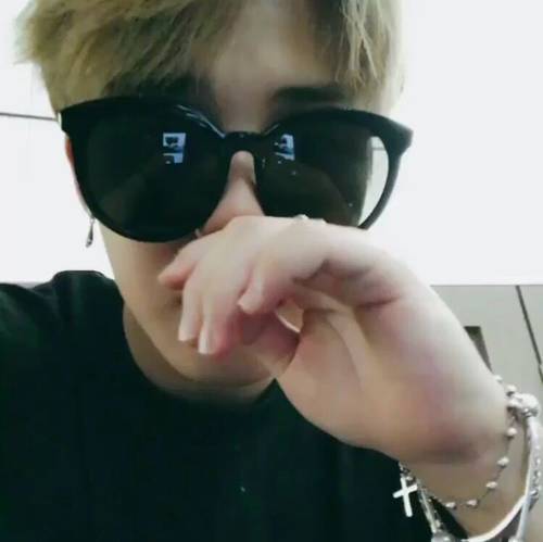 BTS朴智旻JIMIN同款手链男经典十字架流苏圆珠手链女学生情侣手链 - 图0