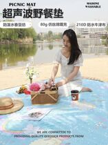 Picnic Mat Thickened Waterproof Anti-Tide Mat Can Machine Washable Portable Camping Mat Outdoor Camping Mat ultrasonic process