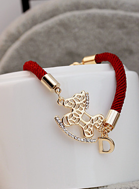 韩国2018年红绳手链女