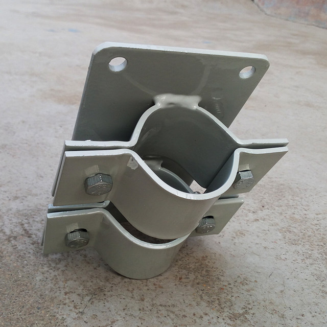 Hook hoop fixing bracket Hikang galvanized plate thickened plastic spray