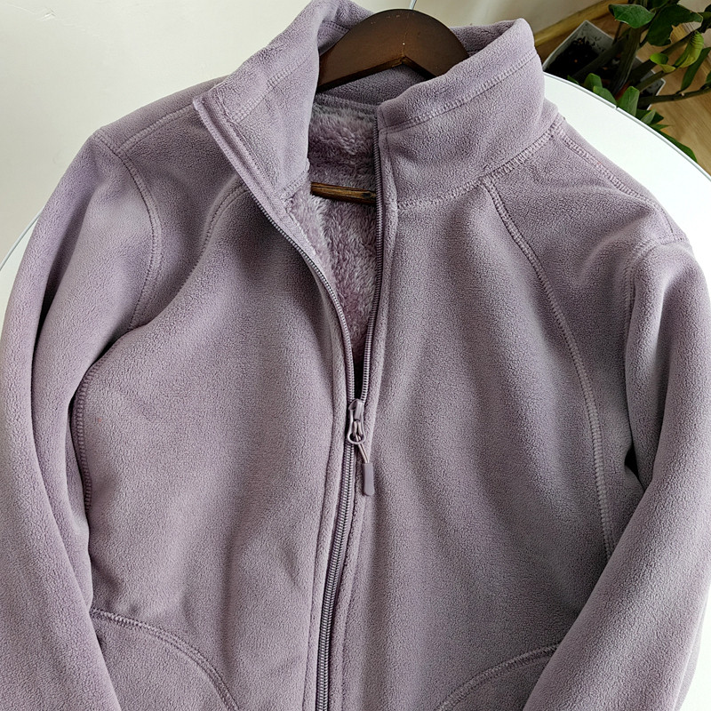 350克双面绒外套立领拉链户外女抓绒衣内胆加厚秋冬保暖奥粒绒男,淘宝优惠券,粉丝福利购,淘宝优惠卷