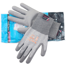 Saidite N10590PU coating 5 level anti-cut gloves Laurubo abrasion resistant and scratch-resistant glass factory machining