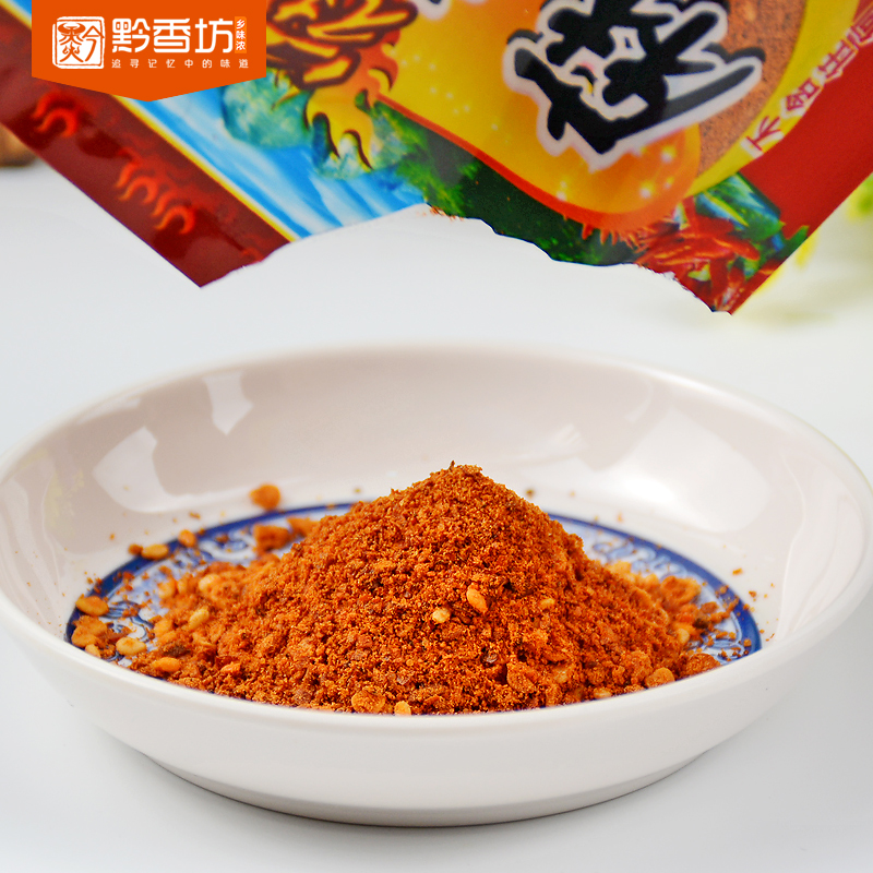 贵州特产冠霖辣椒面麻辣5+1五香烧烤烙锅辣椒粉烧烤蘸料干碟200g - 图0
