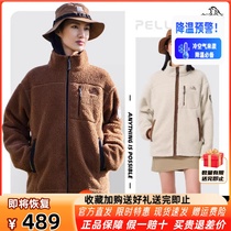 Burhy and catch suede women 2023 autumn winter new outdoor thickened windproof and warm mens casual lamb suede jacket
