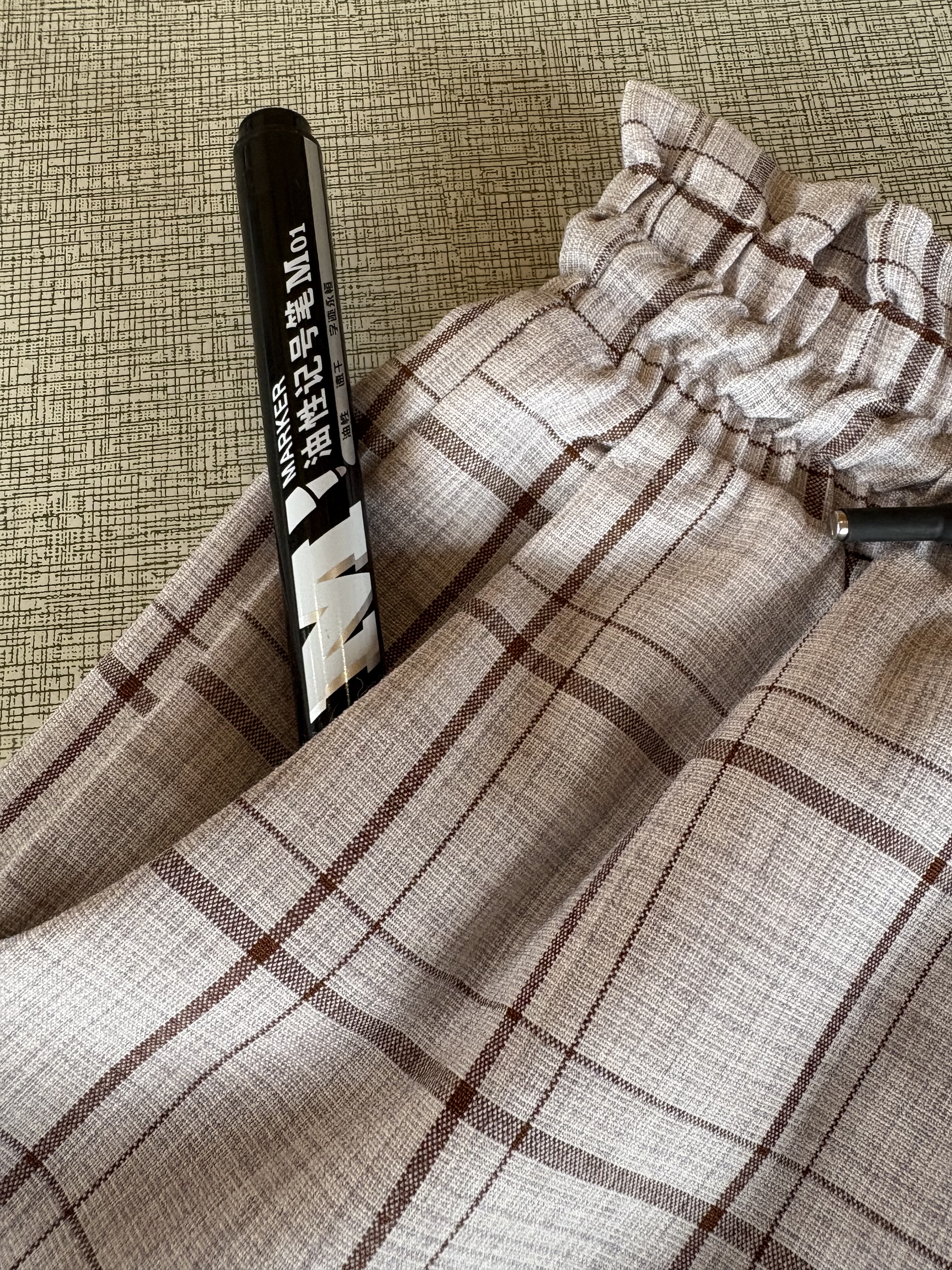 尾货清仓两件包邮女士休闲裤宽松百搭短裤格纹宽裤脚,淘宝优惠券,粉丝福利购,淘宝优惠卷