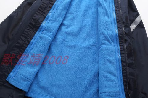 伊顿同款藏青英伦学院儿童加厚冲锋衣男女大童保暖脱卸外套10X011 - 图1