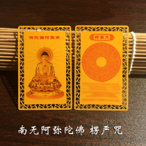 South No Amiya metal carlenstrict card gold card to make card carry-on small card