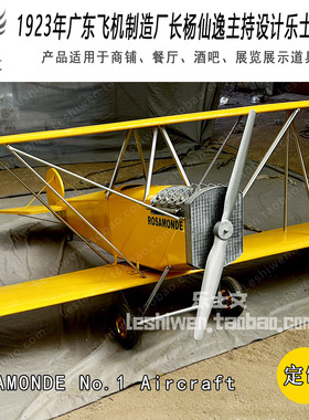 中国杨仙逸设计乐士文1号教练机