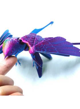 3D打印玩具模型燕子关节可动网红成品雕塑摆件手办动物装饰工艺品