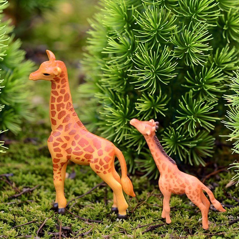 微景观仿真长颈鹿动物公仔模型 园艺diy装饰材料配件桌面车载摆件,淘宝优惠券,粉丝福利购,淘宝优惠卷