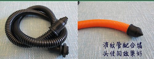 塑料波纹管堵头闷头硅橡胶弹性塞头堵塞宝塔型闷头波纹管端口护套 - 图2