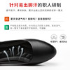 Work shoes black soft sole comfortable work interview shoes for women