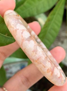 时尚风粉花女生闺蜜玛瑙手镯