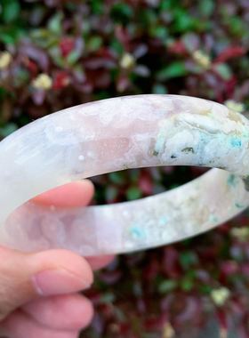 菜园子复古风海洋玉髓玛瑙手镯