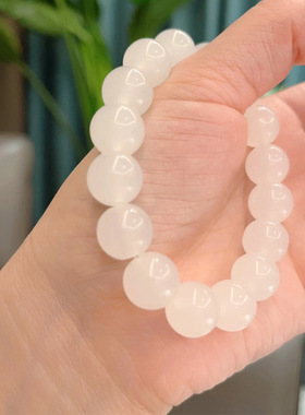 合金仿水晶手链 冰透手串女士渐变色甜美玻璃琉璃盘玩盘珠首饰品