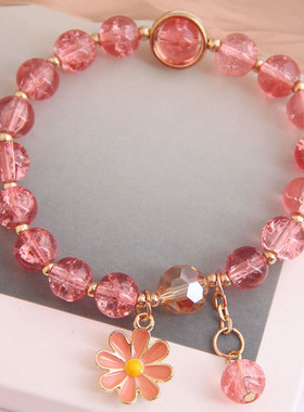 合金手链 手工森系手链女民族风文艺小清新学生时尚手串饰品