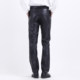 Spring and summer Men's windproof and humidity and oil -proof leather pants in the middle -aged elastic pants in the middle -aged leisure high -waisted straight tube work