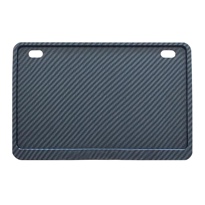 春风-675SR-R专用摩托车牌照框后全封闭式侧入款加厚尾牌框