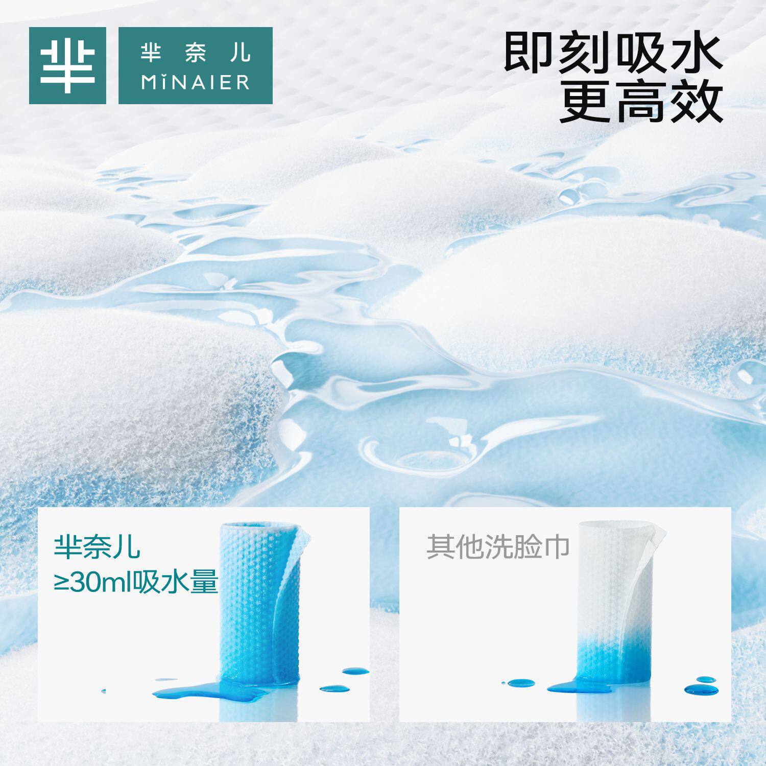 芈奈儿国潮风一次性纯棉洁面擦脸洗脸巾卸妆棉柔巾珍珠纹抽式毛巾