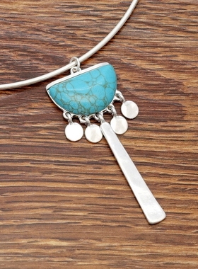 西洋欧美风设计师腔调森女文艺范别致个性舞台走秀场小众潮人项圈