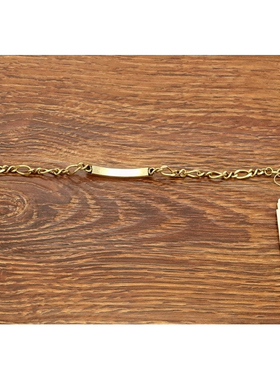 西洋欧美风抛光铜件铜芯复古森女文艺范简洁百搭部落民族风手链