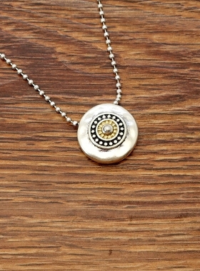 异域中世纪古典宫廷风嘻哈朋克摇滚范男女同款VINTAGE项链毛衣链