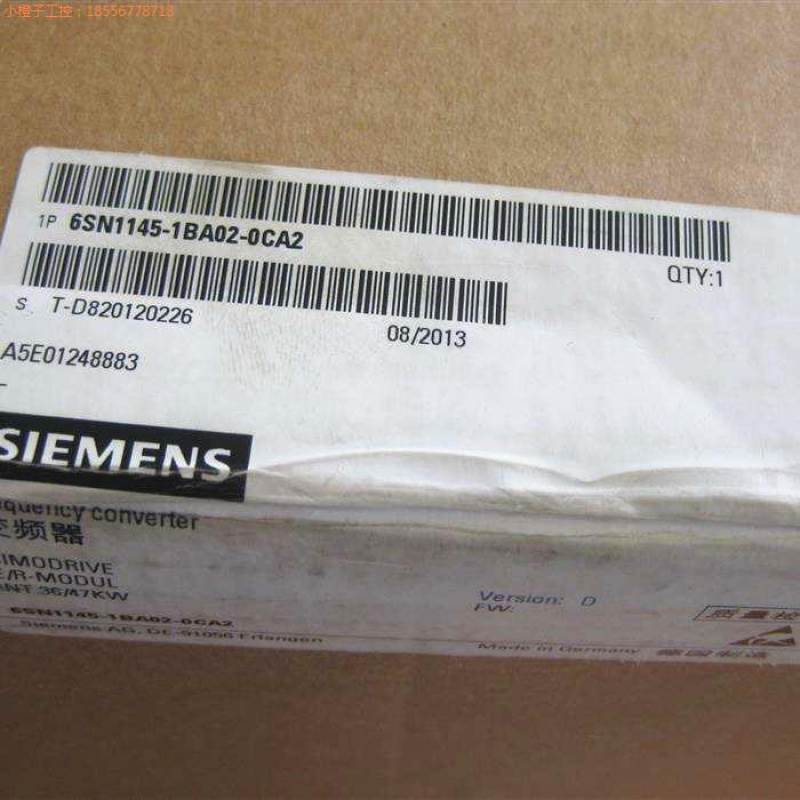 西门子36/47KW电源模块6SN1145-1BA02/1BAO2-0CA2/OCA2询价 - 图1