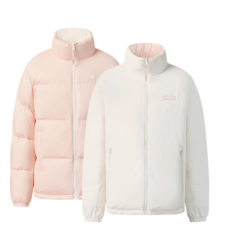 FILA斐乐双面穿外套面包服防泼水防污保暖男女羽绒服F51U549902,淘宝优惠券,粉丝福利购,淘宝优惠卷