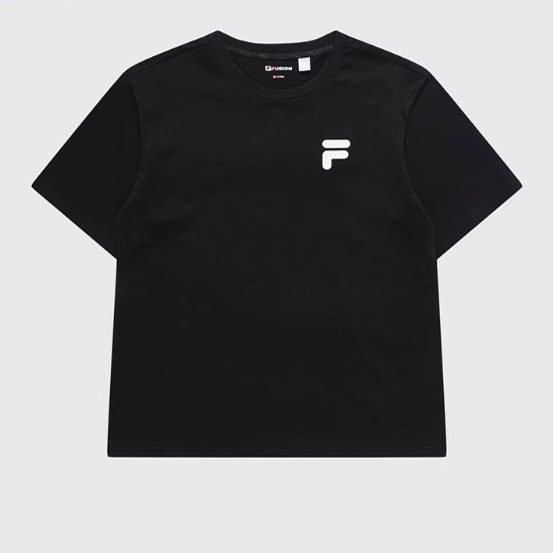 斐乐FILAFUSION潮牌运动t恤男女同款短袖纯棉透气宽松T11U326102F,淘宝优惠券,粉丝福利购,淘宝优惠卷