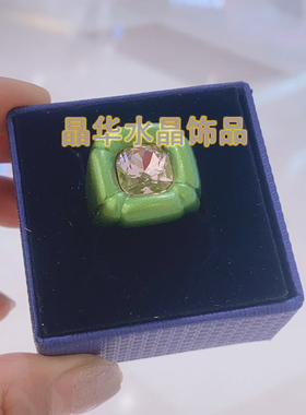 女奥地利水晶时尚高级感个性戒指