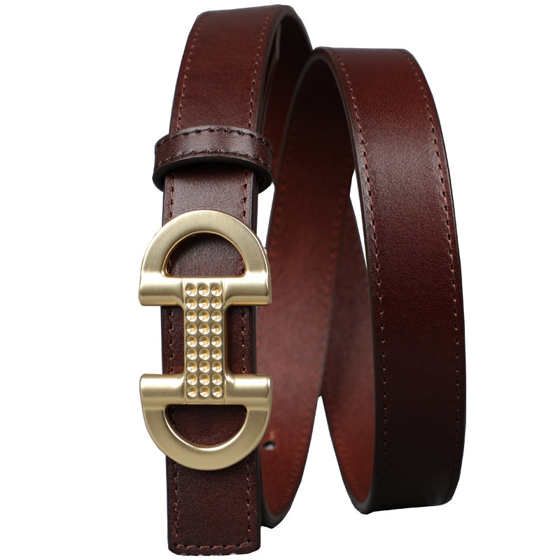 力荐日单女款商务休闲头层牛皮皮带 百搭内穿式牛仔裤真皮腰带,淘宝优惠券,粉丝福利购,淘宝优惠卷