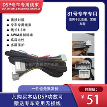 Suitable for BYD Tang Qin PRO Song DMI Baojun dsp power amplifier Auto sound retrofit special harness
