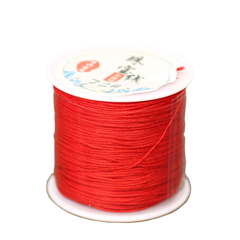 72号玉线珠宝线手工串珠线本命年手绳手链挂绳腰链编织绳子0.8mm,淘宝优惠券,粉丝福利购,淘宝优惠卷