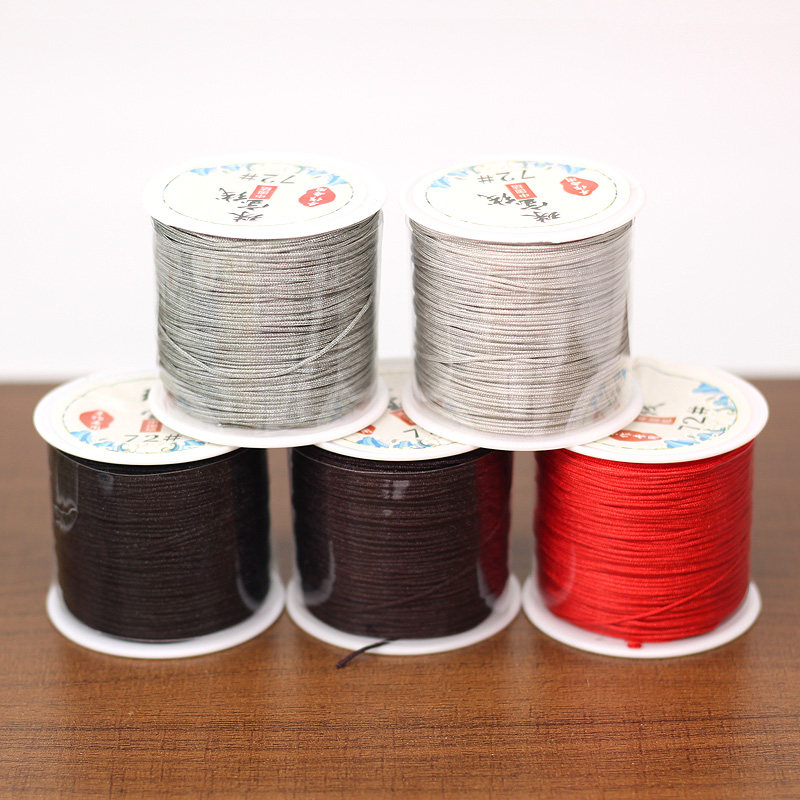 72号玉线珠宝线手工串珠线本命年手绳手链挂绳腰链编织绳子0.8mm,淘宝优惠券,粉丝福利购,淘宝优惠卷