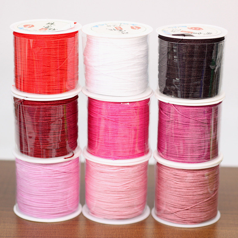 72号玉线珠宝线手工串珠线本命年手绳手链挂绳腰链编织绳子0.8mm,淘宝优惠券,粉丝福利购,淘宝优惠卷