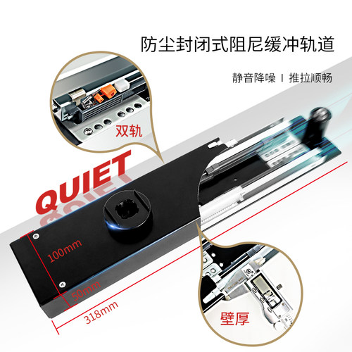 优支佳旋转鞋架360度内置家用收纳五金配件高度可调定制旋转鞋柜 - 图1