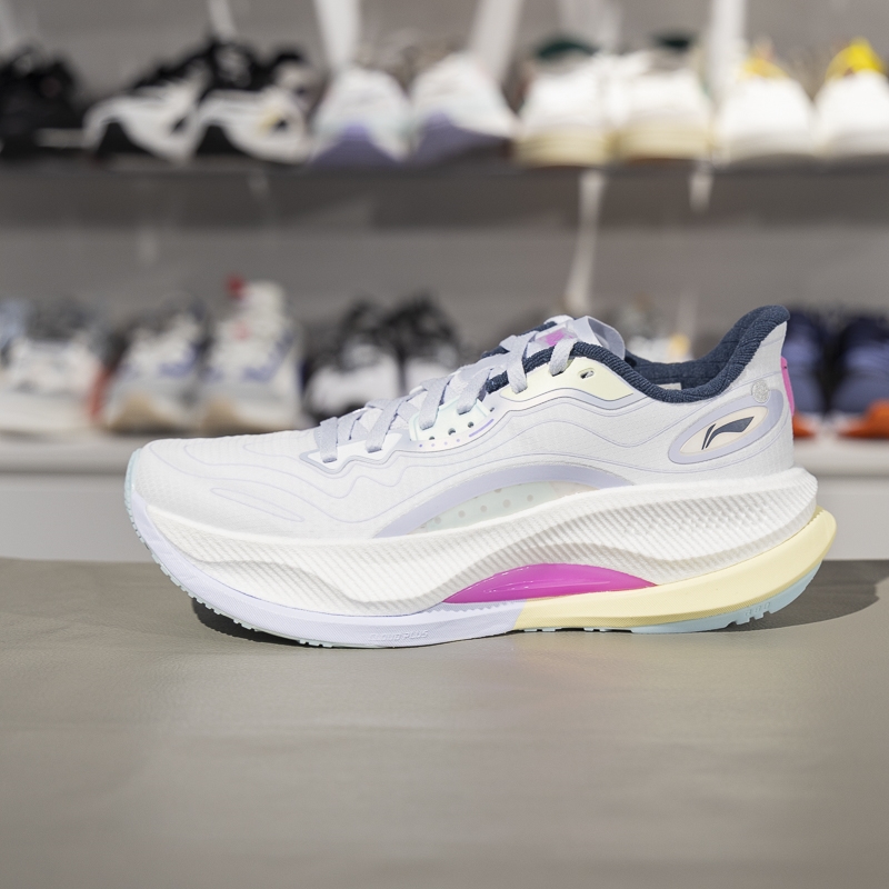 李宁越影4 PRO跑步鞋女子2025春季新款回弹缓震保护跑鞋ARHV006 - 图1