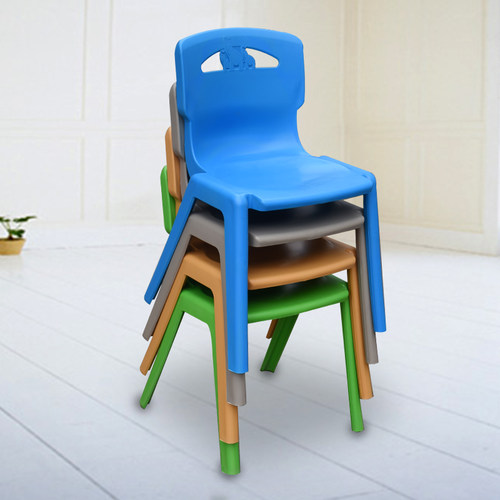 大易学生椅子学校用中小学生凳子培训机构辅导班家用塑料课桌椅 - 图0