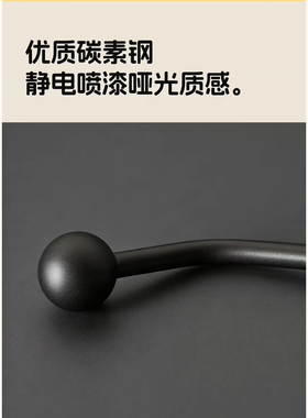 HEDU包豪斯家用墙上衣帽架进门入户玄关衣架客厅卧室门口挂衣架子