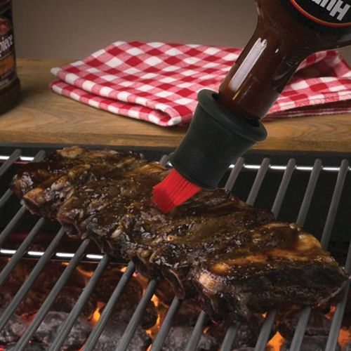 德国进口铂金食品硅胶刷DIY百事可乐瓶口烘焙面包涂油刷BBQ烧烤刷 - 图2