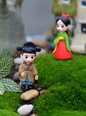 卡通人偶PVC摆件创意微景观装饰