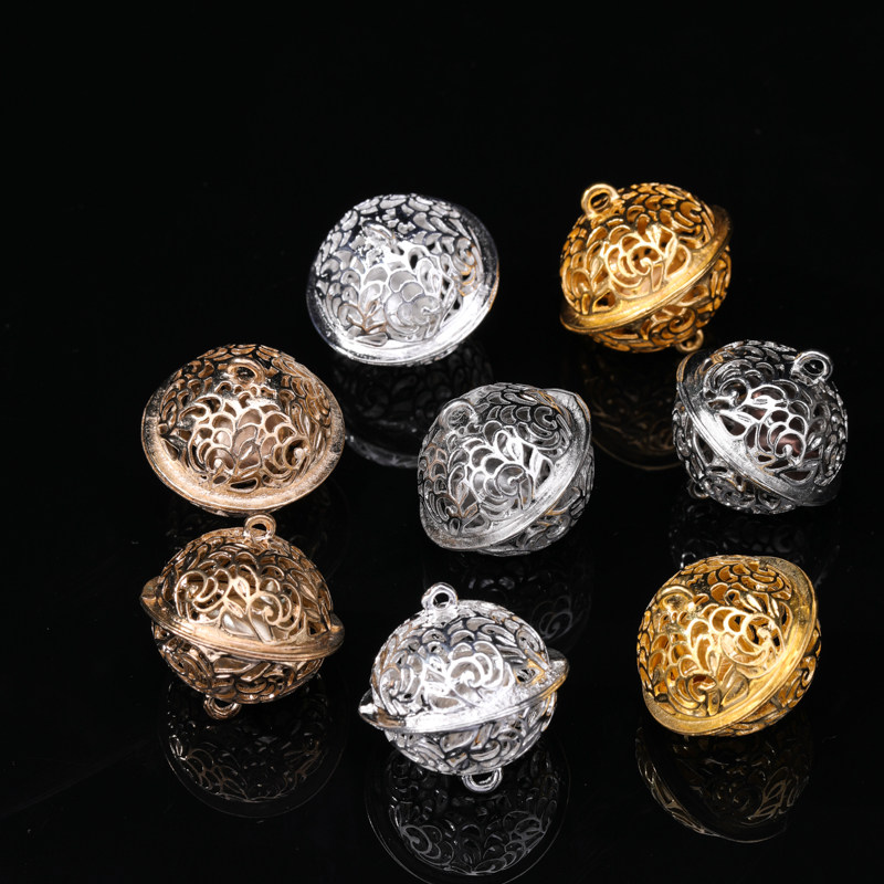 腰链脚环铃铛diy配件项链吊坠镂空挂饰宫铃挂坠汽车钥匙扣小挂件,淘宝优惠券,粉丝福利购,淘宝优惠卷