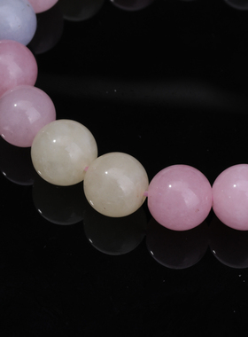 摩根石手串手工编织高品质甜美