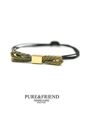 一件包邮purefriend丝光蝴蝶结