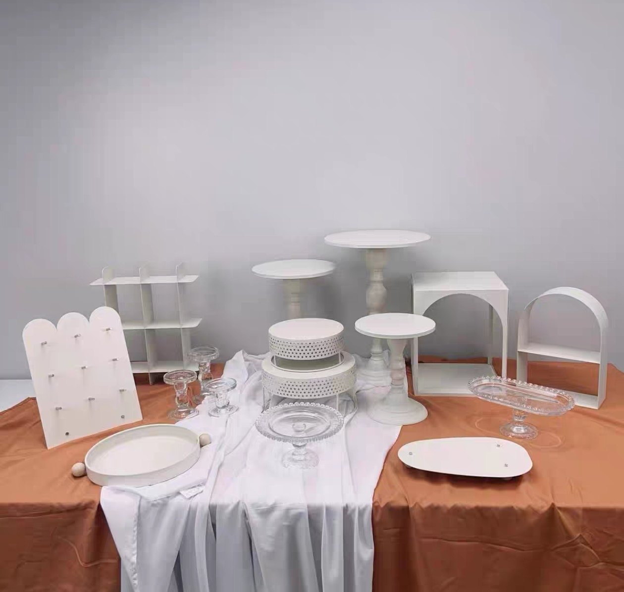 新款奶油色甜品台蛋糕架茶歇甜品台展示架订婚甜品架宝宝宴茶歇架,淘宝优惠券,粉丝福利购,淘宝优惠卷